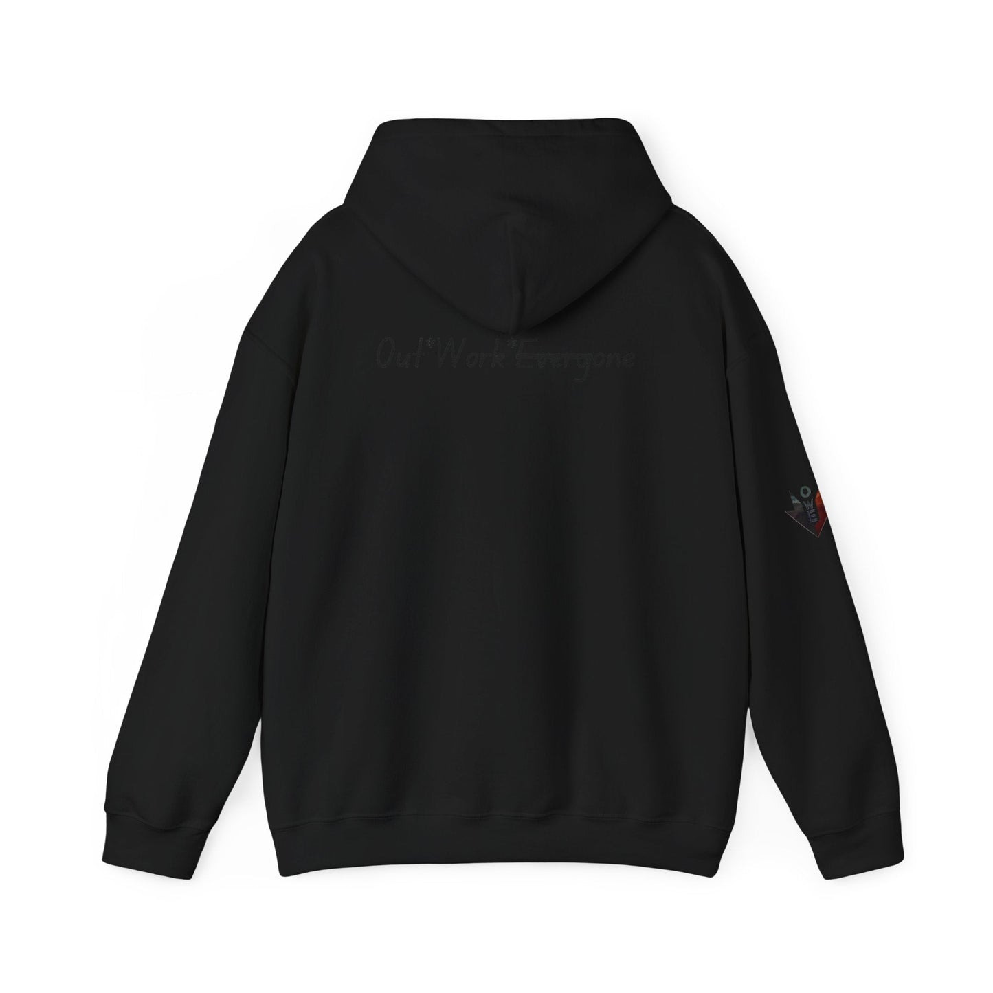 OWE Arrow Hoodie – Built for the Climb. Branded for the Mindset. by Out.Work.Everyone – Hoodie