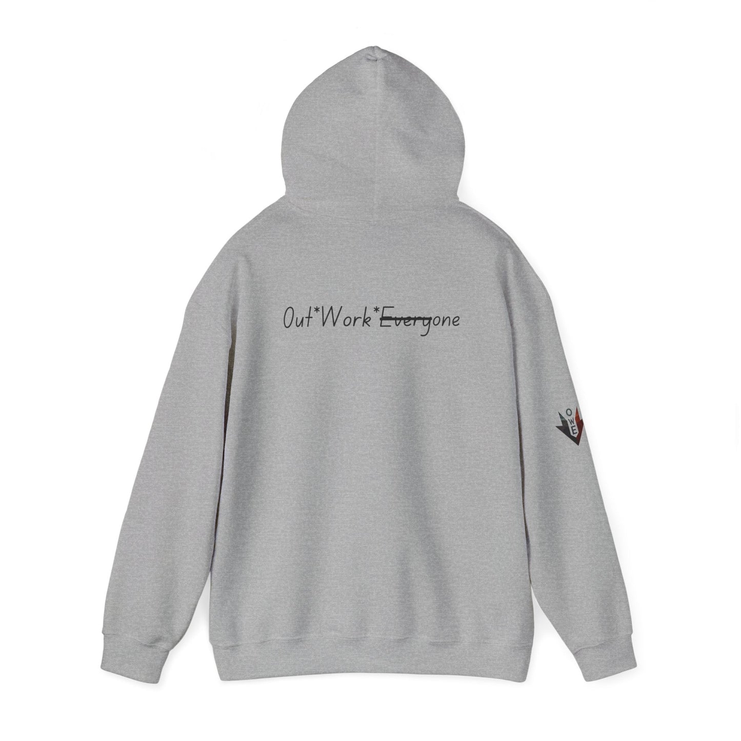 OWE Arrow Hoodie – Built for the Climb. Branded for the Mindset. by Out.Work.Everyone – Hoodie