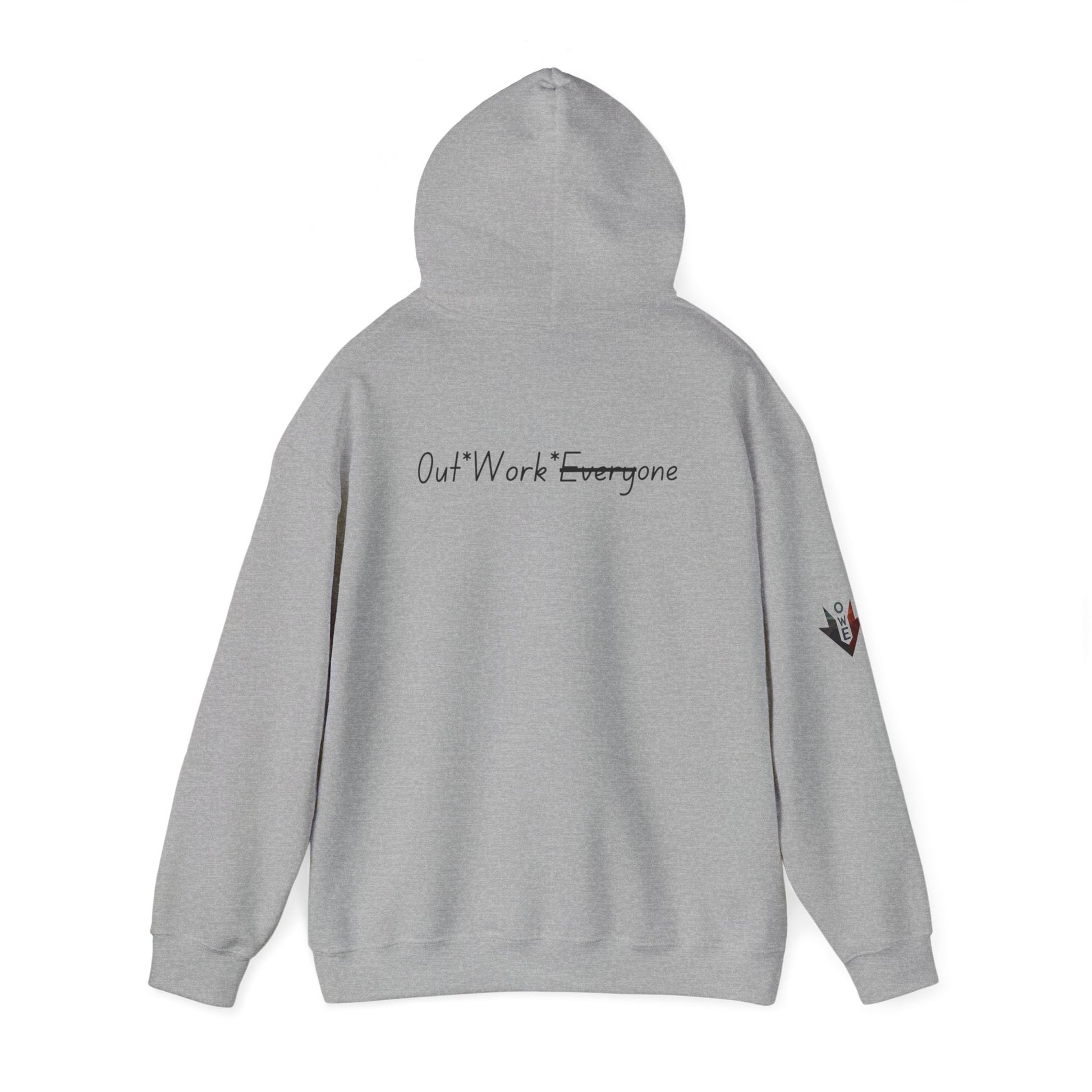OWE Arrow Hoodie – Built for the Climb. Branded for the Mindset. by Out.Work.Everyone – Hoodie