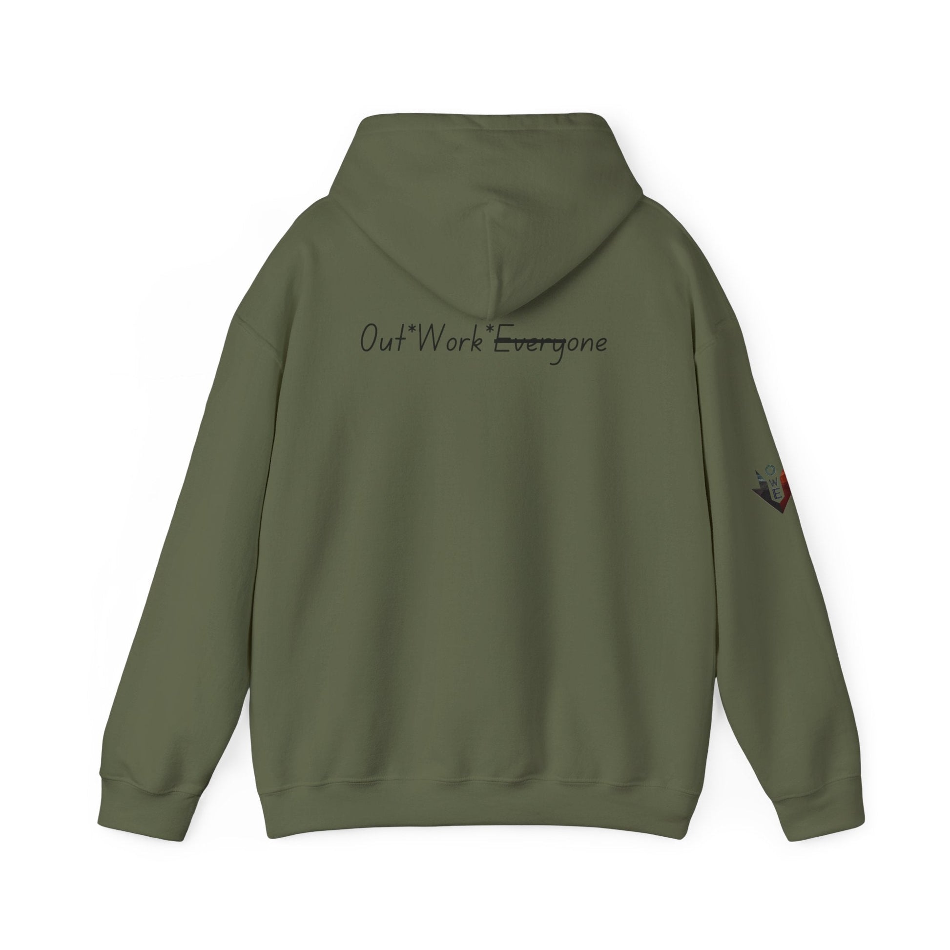 OWE Arrow Hoodie – Built for the Climb. Branded for the Mindset. by Out.Work.Everyone – Hoodie