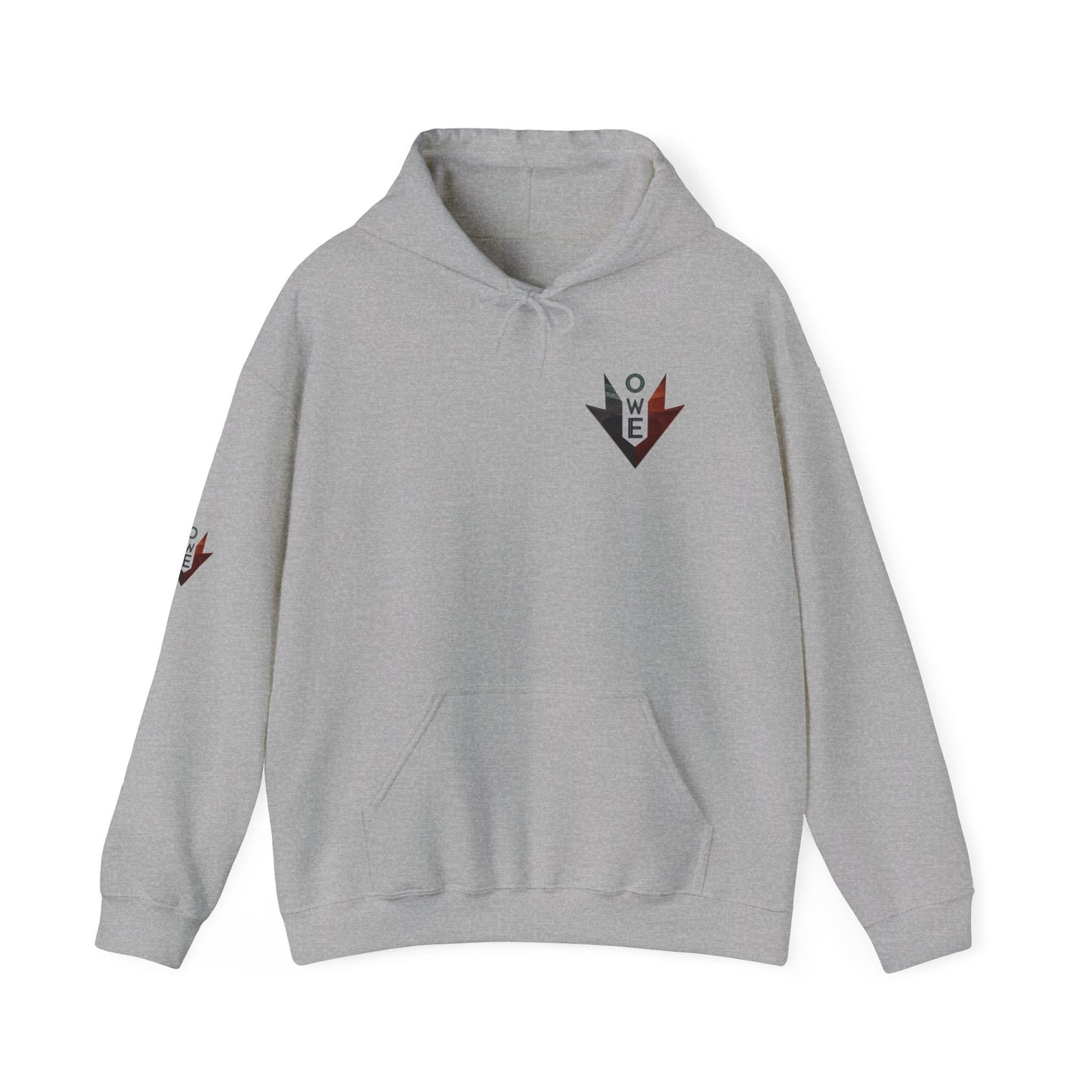 OWE Arrow Hoodie – Built for the Climb. Branded for the Mindset. by Out.Work.Everyone – Hoodie