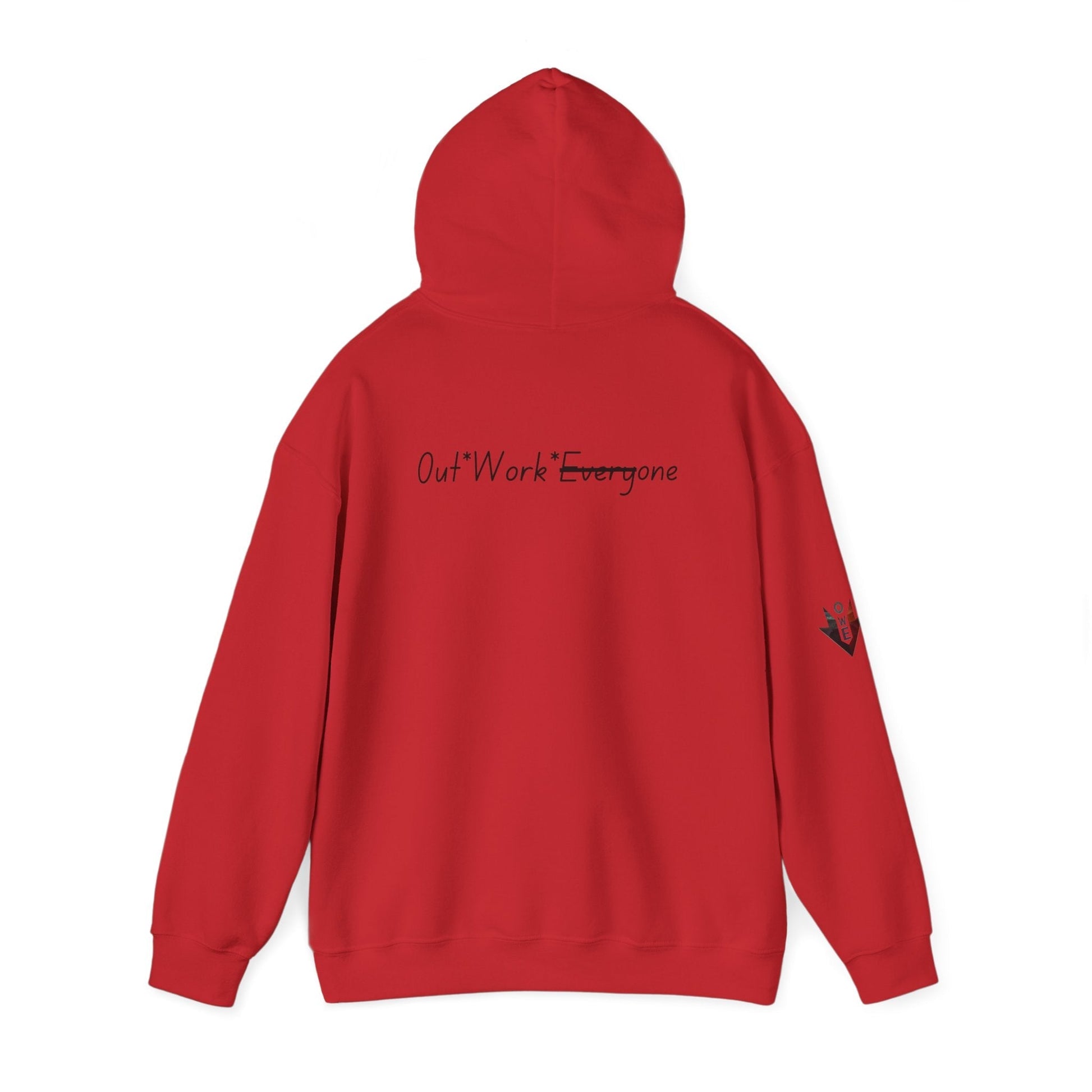 OWE Arrow Hoodie – Built for the Climb. Branded for the Mindset. by Out.Work.Everyone – Hoodie