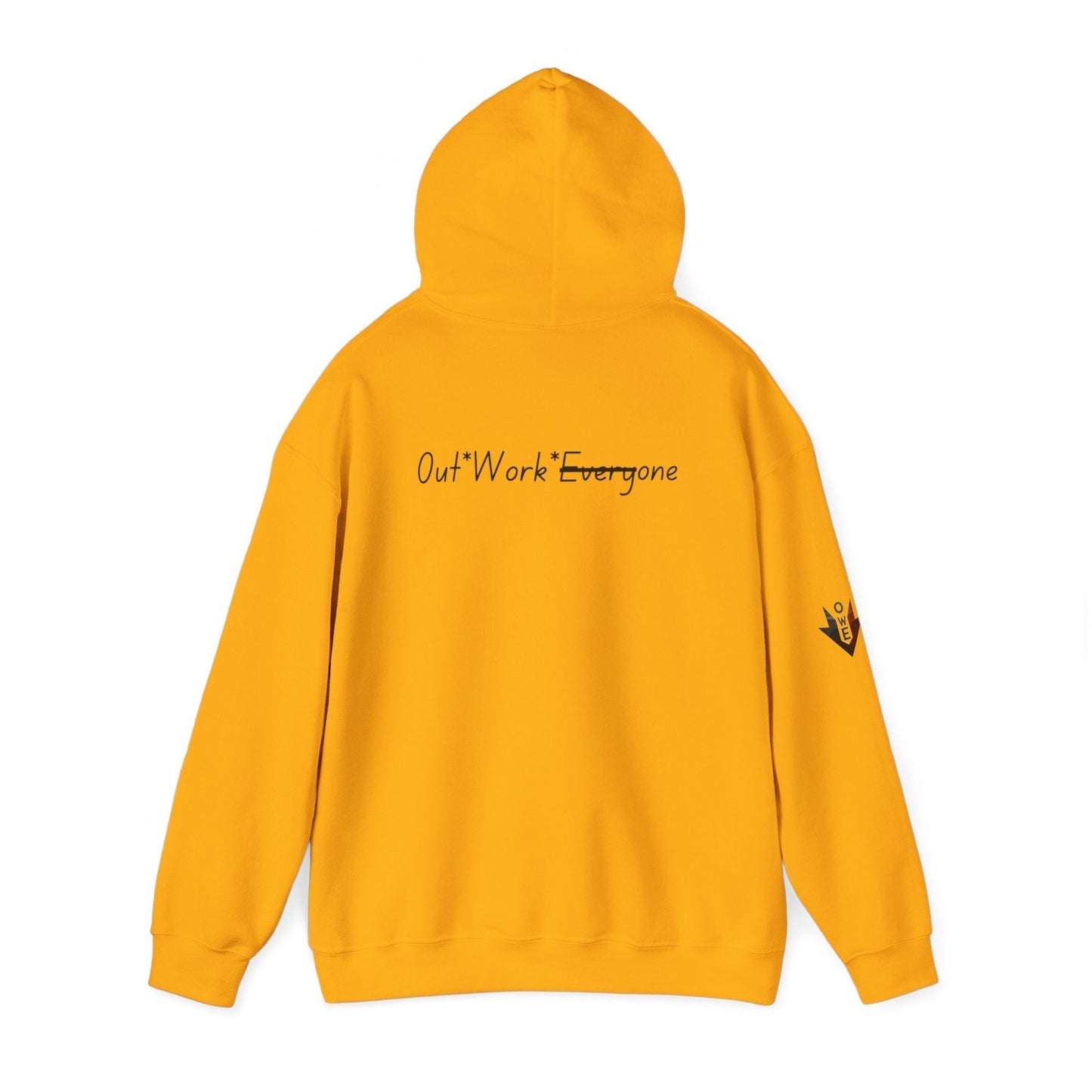 OWE Arrow Hoodie – Built for the Climb. Branded for the Mindset. by Out.Work.Everyone – Hoodie