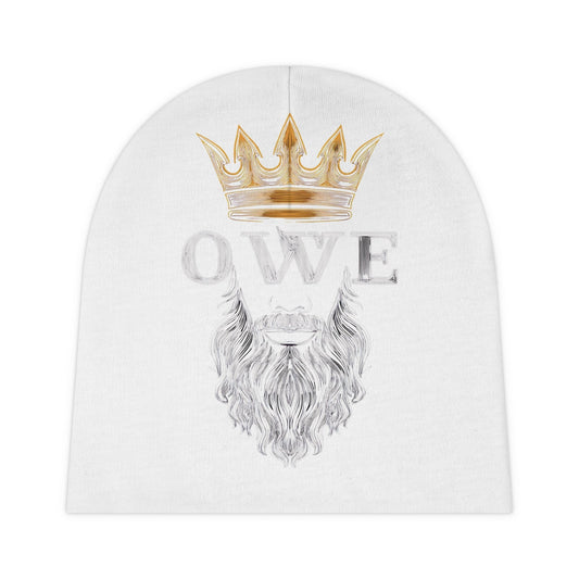 OWE Baby Beanie – Start Bold. Grow Strong.* by Out.Work.Everyone – All Over Prints