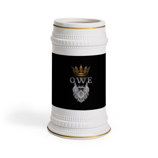 OWE Beer Stein – Legacy Sips with Blackout Energy* by Out.Work.Everyone – Mug