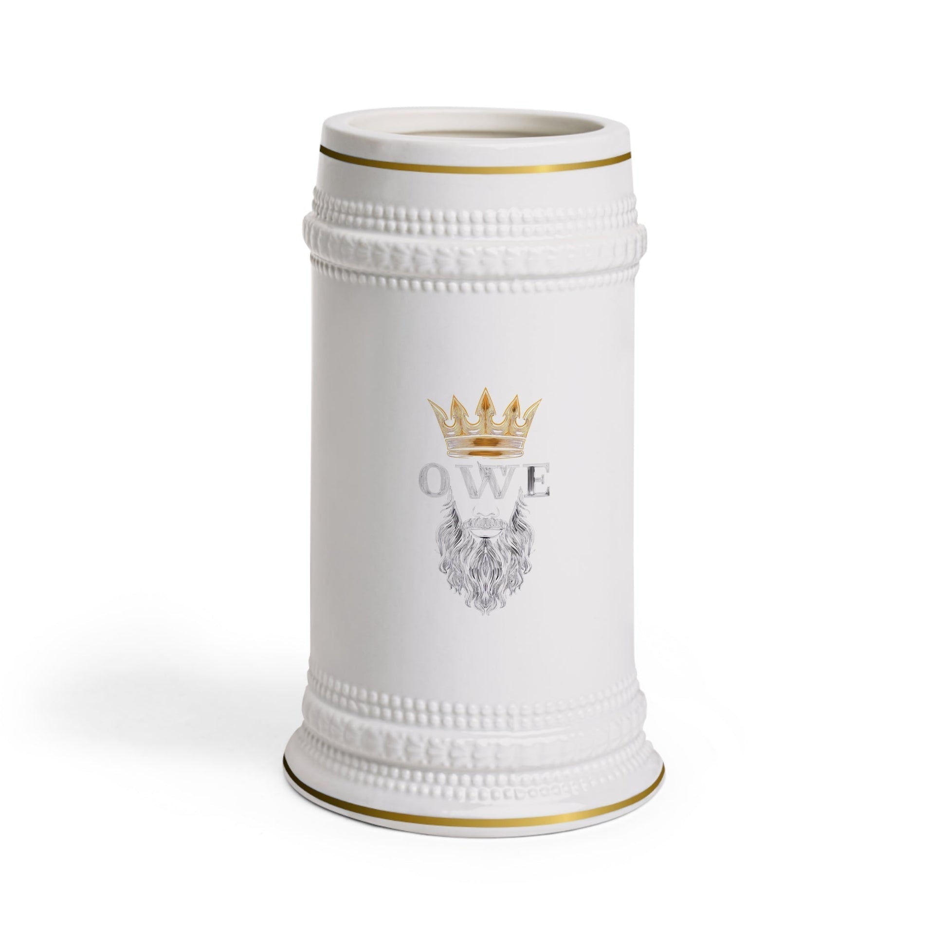 OWE Beer Stein Mug – Raise the Standard with Every Sip* by Out.Work.Everyone – Mug