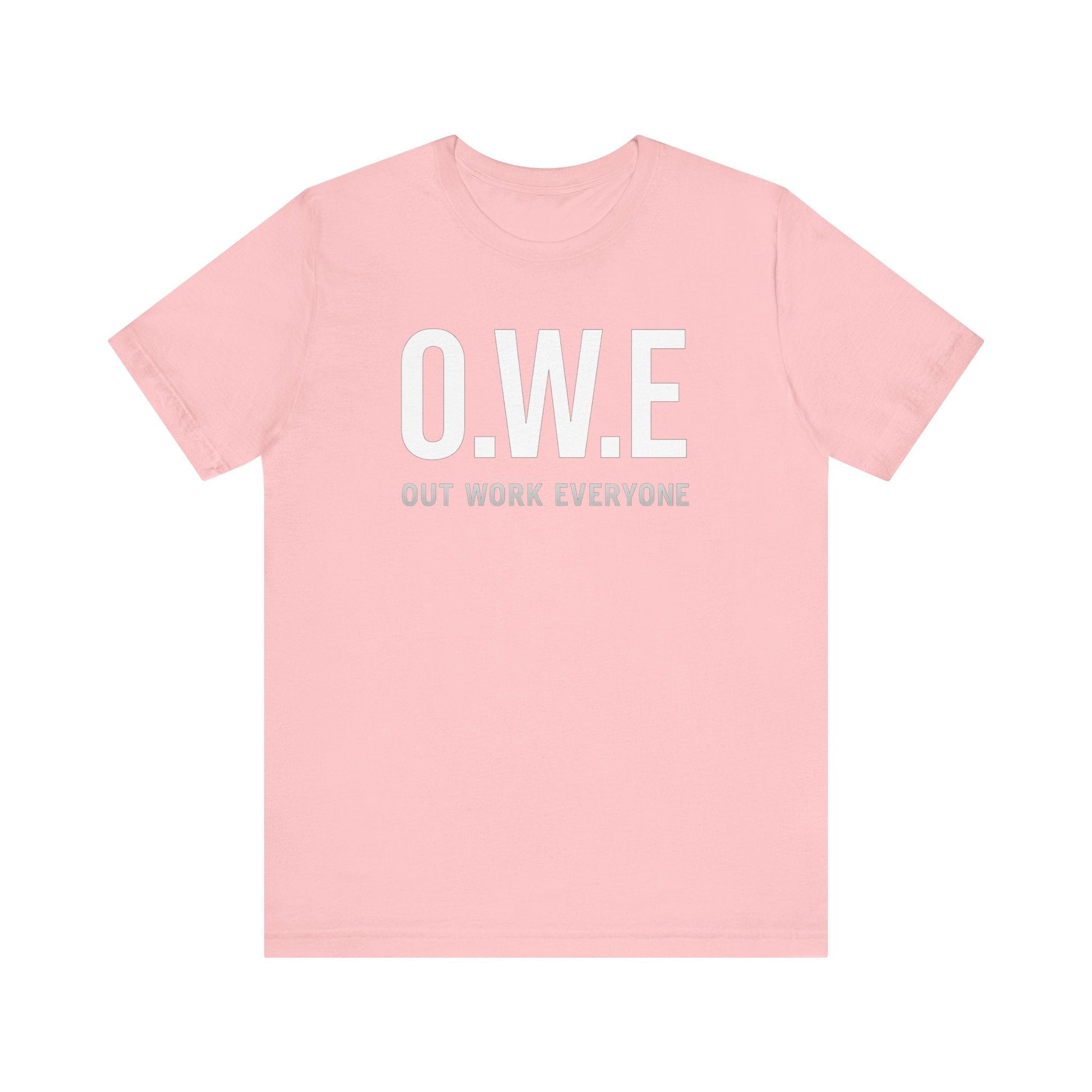O.W.E Bold Tee – “Out Work Everyone” Edition (Black) by Out.Work.Everyone – T-Shirt