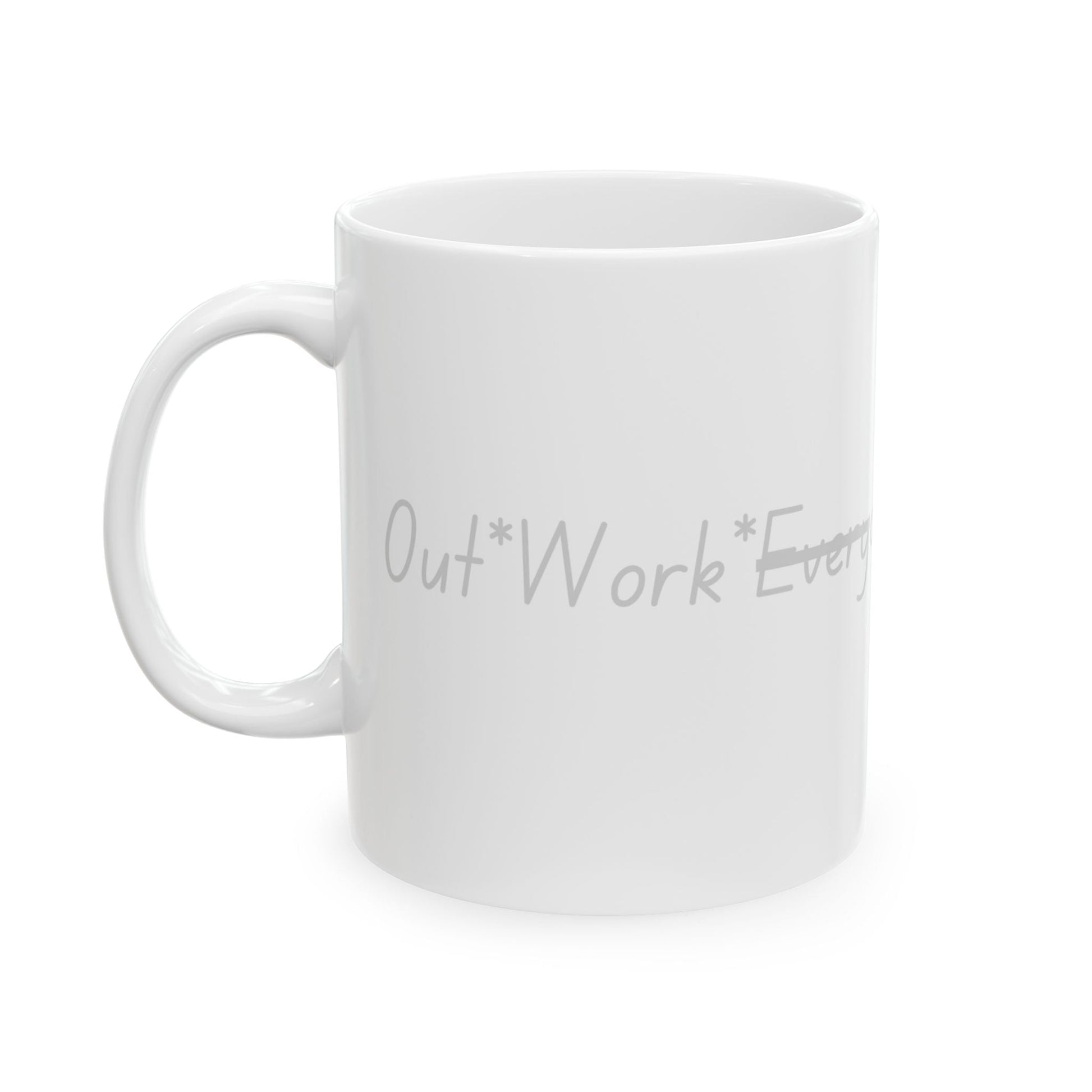 O.W.E. Crown Coffee Mug – Sip Like Royalty, Grind Like a King by Out.Work.Everyone – Mug