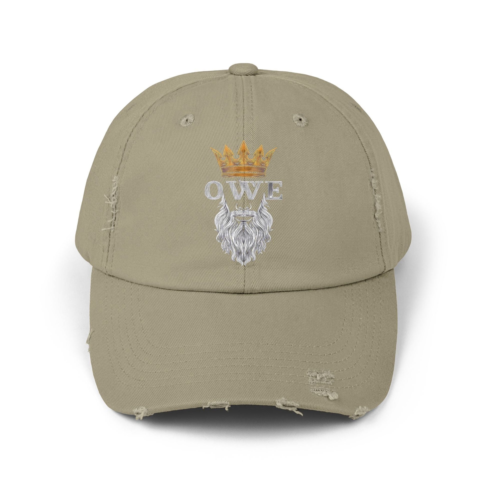 OWE Distressed Cap – Worn In. Dialed In. Outworking Everyone.* by Out.Work.Everyone – Hats