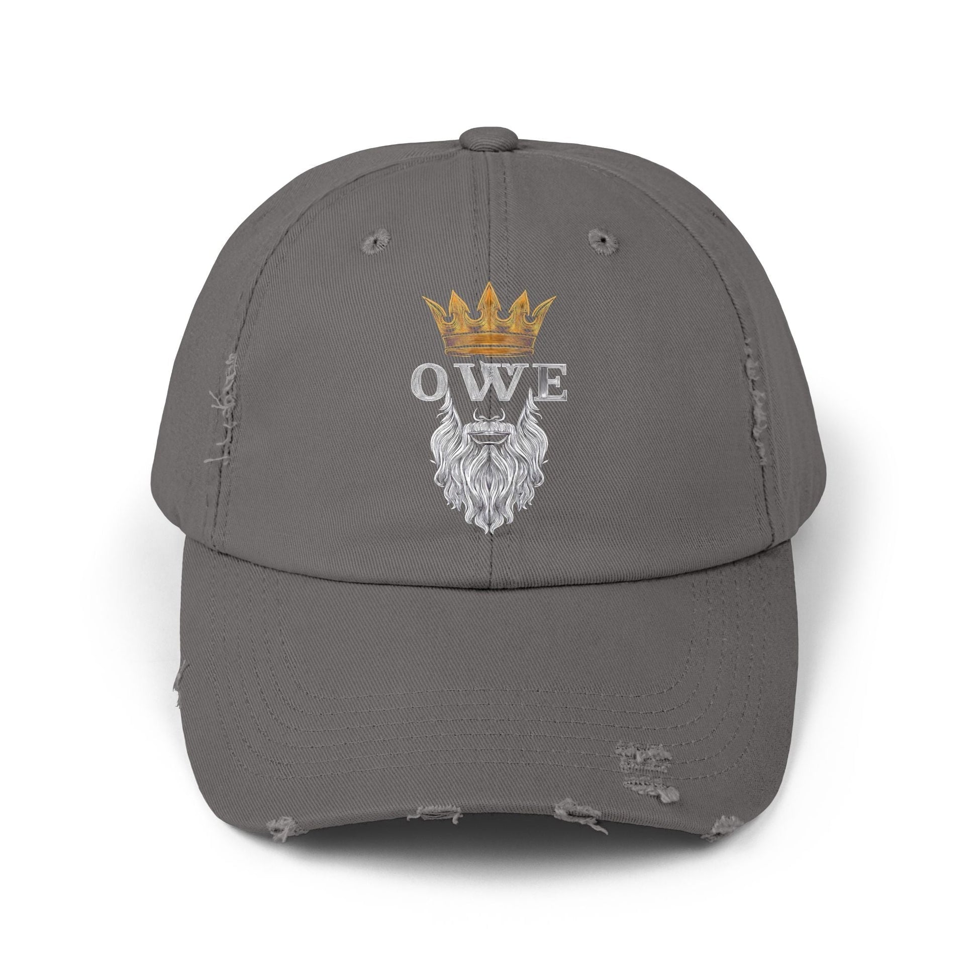 OWE Distressed Cap – Worn In. Dialed In. Outworking Everyone.* by Out.Work.Everyone – Hats