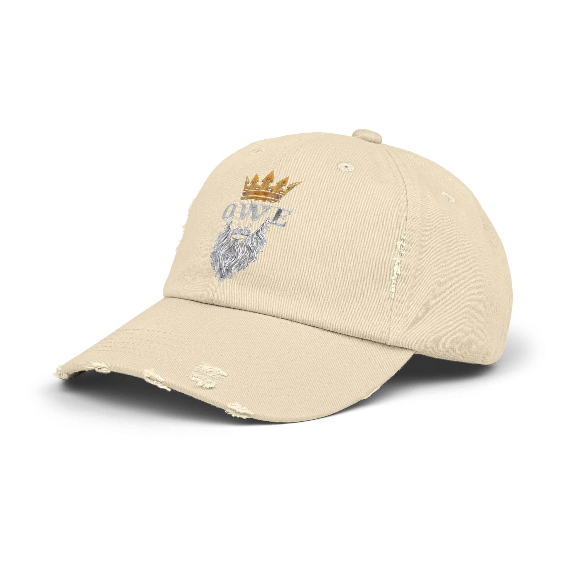 OWE Distressed Cap – Worn In. Dialed In. Outworking Everyone.* by Out.Work.Everyone – Hats
