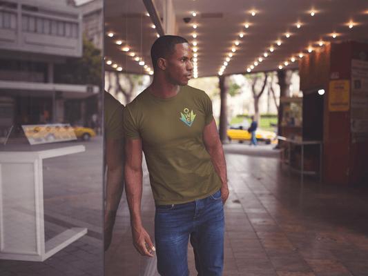 O.W.E. Earth Shift Tee – Calm Energy Drop by Out.Work.Everyone – T-Shirt