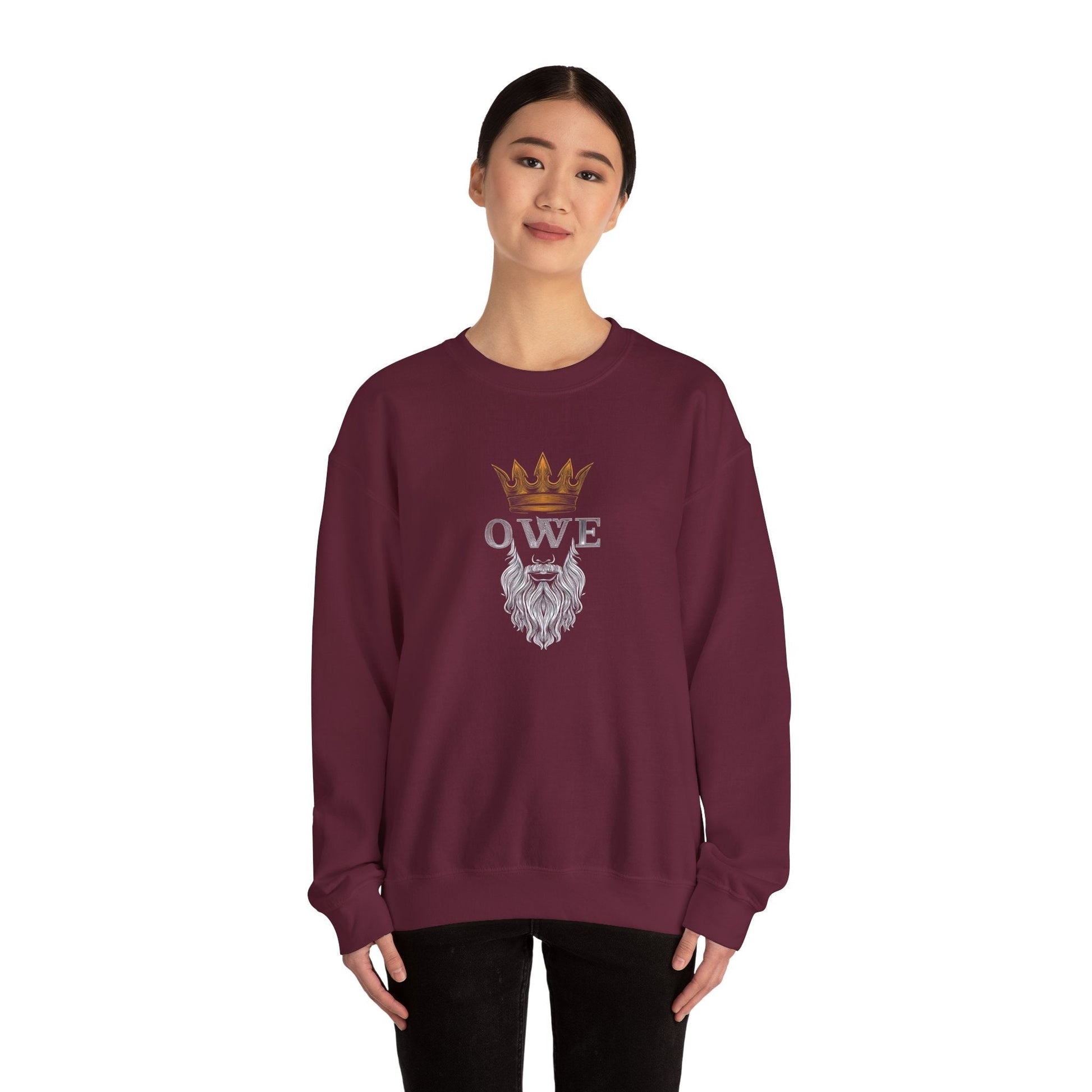 OWE Heavy Blend Crewneck – Built for Comfort. Backed by Grind.* by Out.Work.Everyone – Sweatshirt