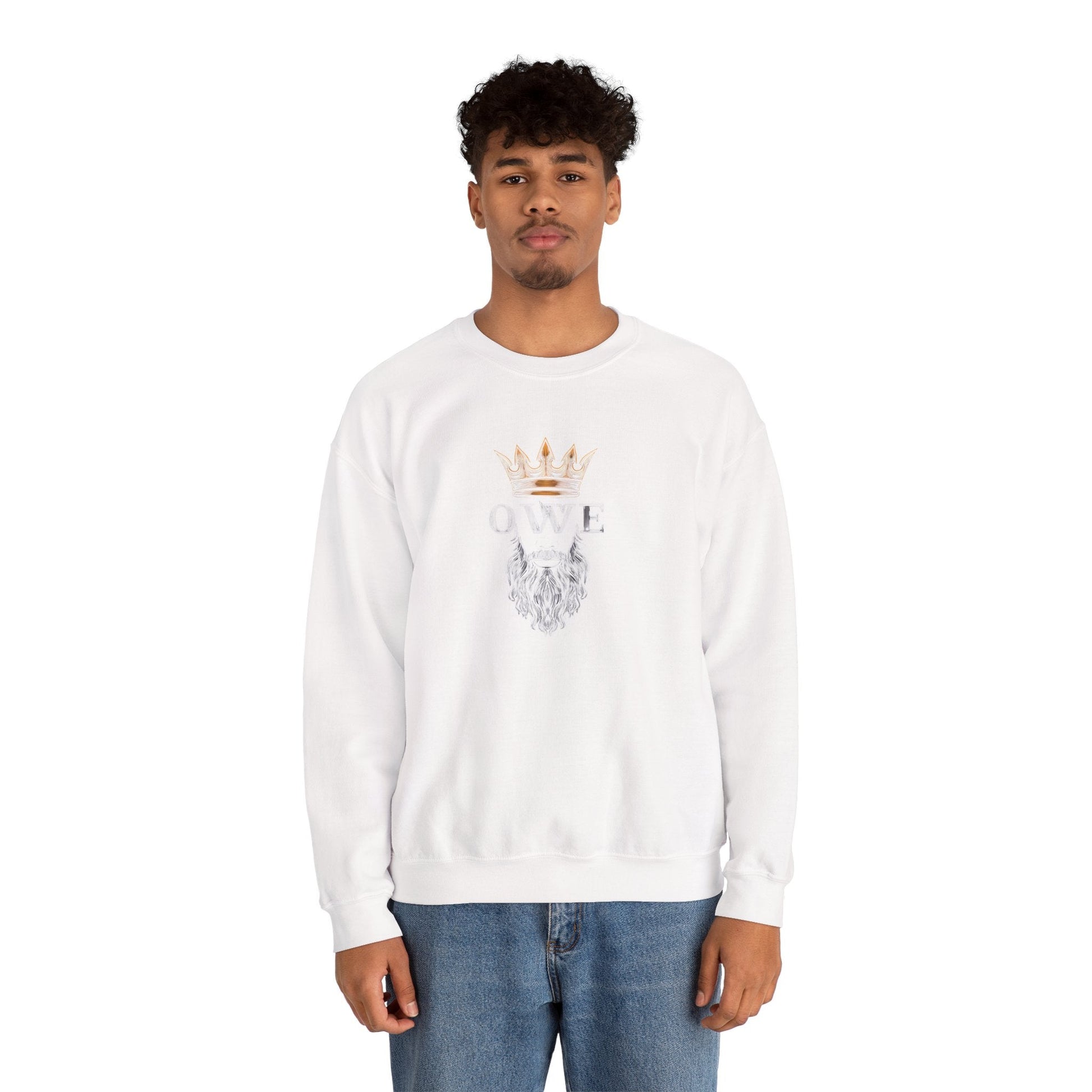 OWE Heavy Blend Crewneck – Built for Comfort. Backed by Grind.* by Out.Work.Everyone – Sweatshirt