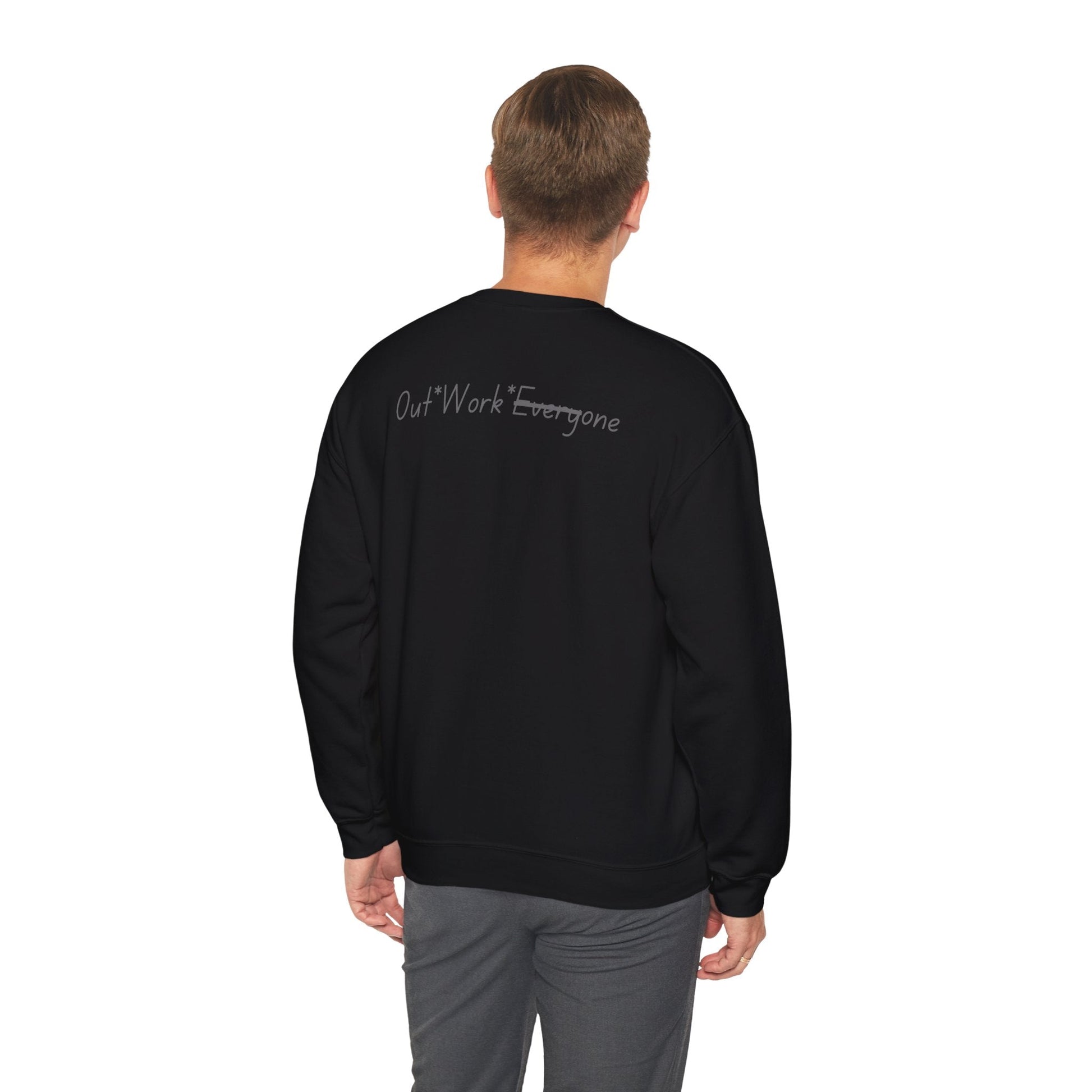 OWE Heavy Blend Crewneck – Built for Comfort. Backed by Grind.* by Out.Work.Everyone – Sweatshirt