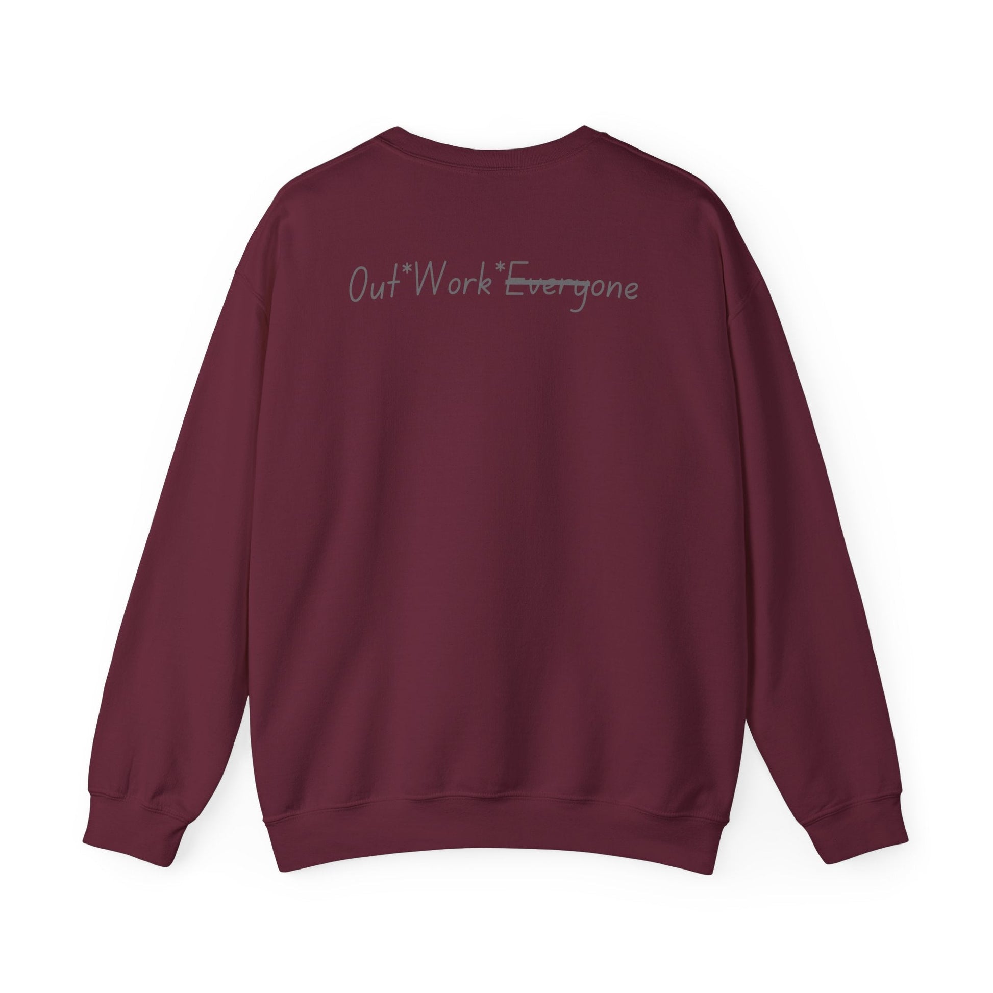 OWE Heavy Blend Crewneck – Built for Comfort. Backed by Grind.* by Out.Work.Everyone – Sweatshirt