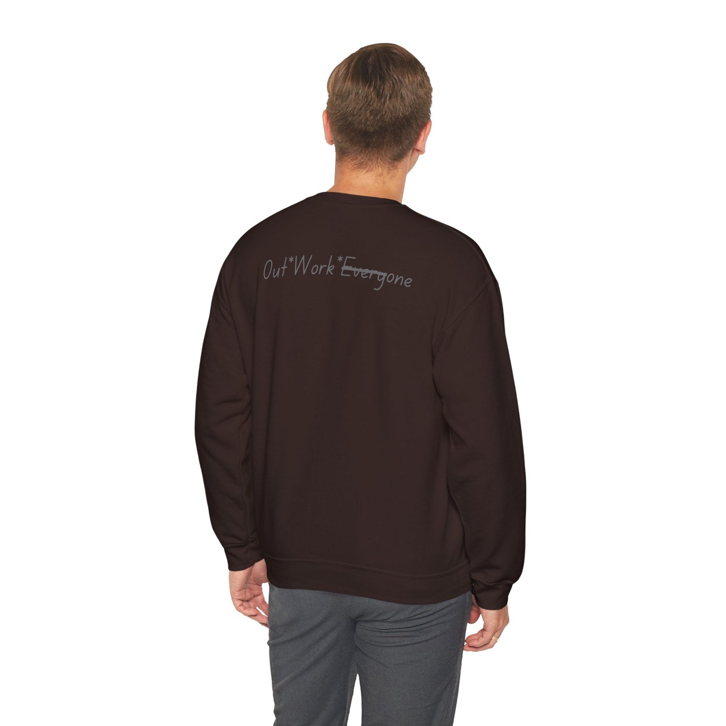 OWE Heavy Blend Crewneck – Built for Comfort. Backed by Grind.* by Out.Work.Everyone – Sweatshirt