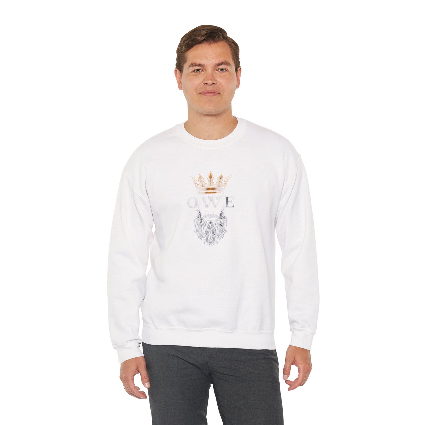 OWE Heavy Blend Crewneck – Built for Comfort. Backed by Grind.* by Out.Work.Everyone – Sweatshirt