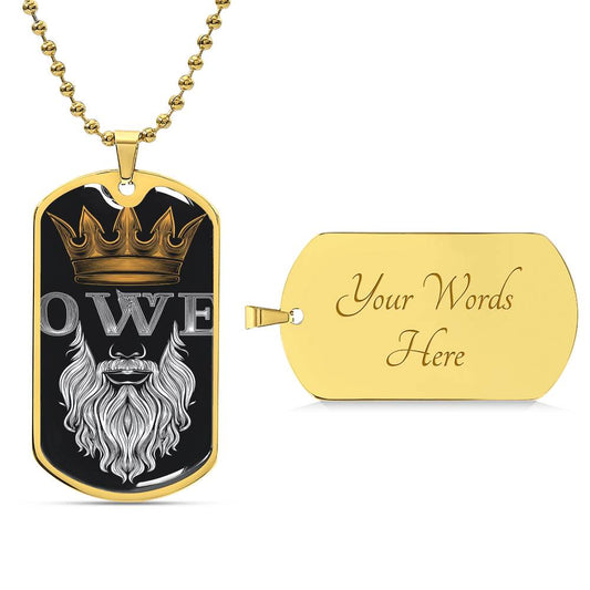🛡️ O.W.E.™ Signature Dog Tag – Mindset in Metal by Out.Work.Everyone – Jewelry