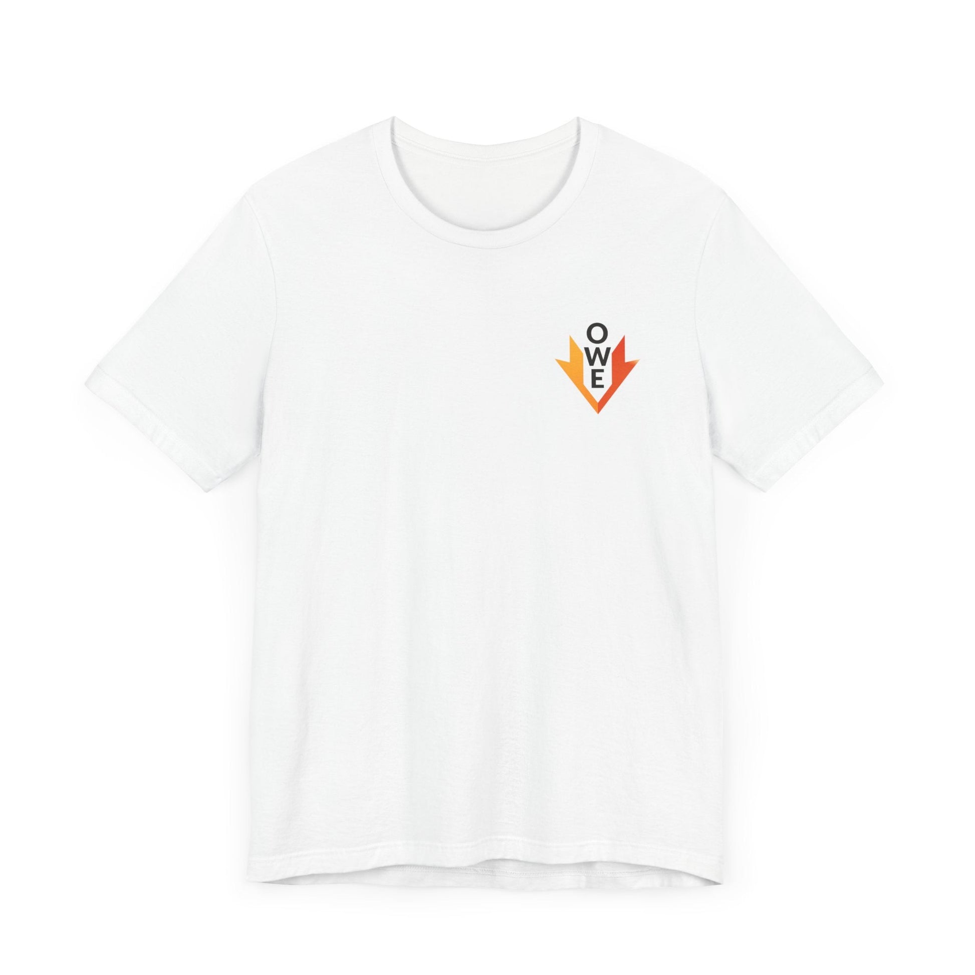 O.W.E. Signature Flame Tee – Glow Up & Grind Edition by Out.Work.Everyone – T-Shirt
