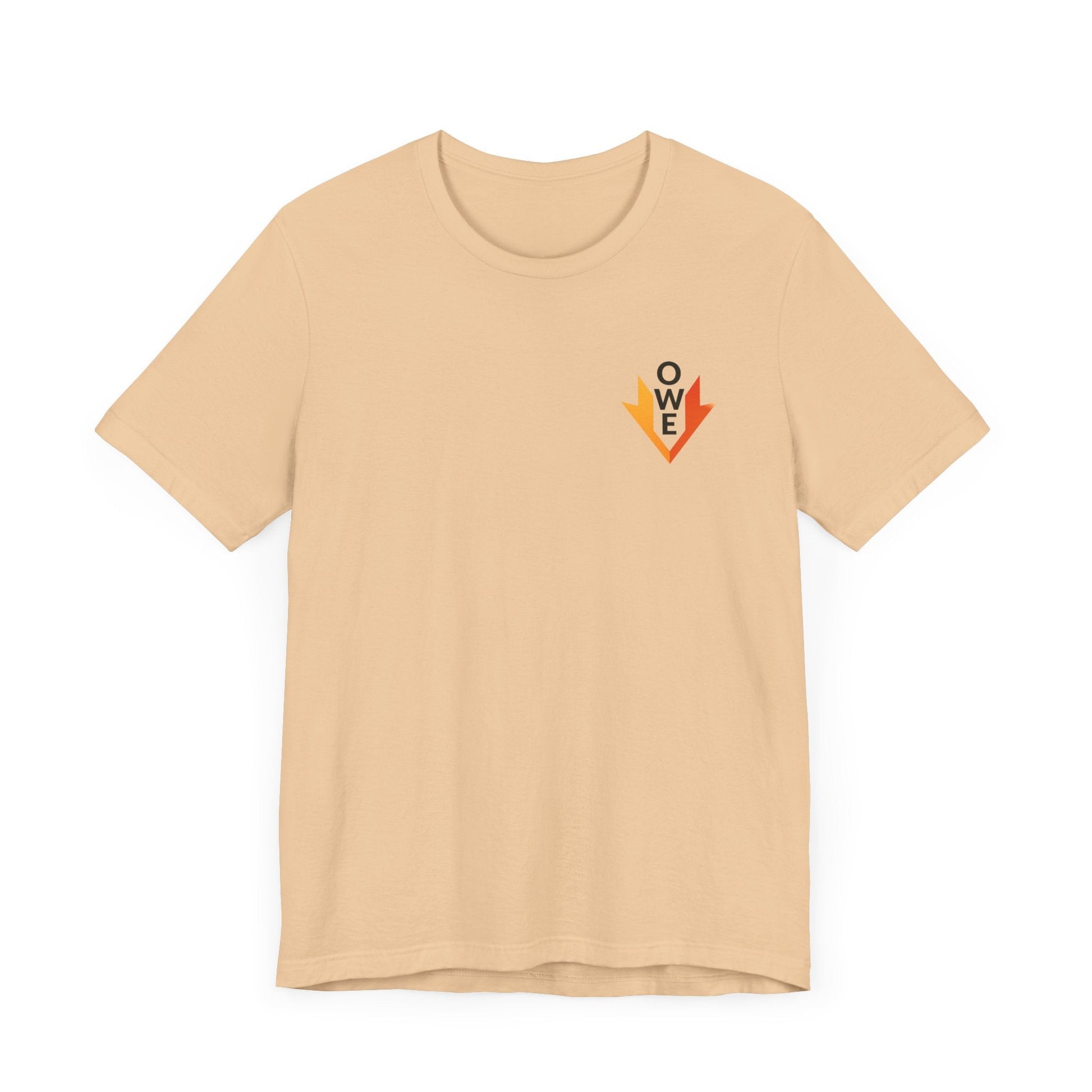 O.W.E. Signature Flame Tee – Glow Up & Grind Edition by Out.Work.Everyone – T-Shirt