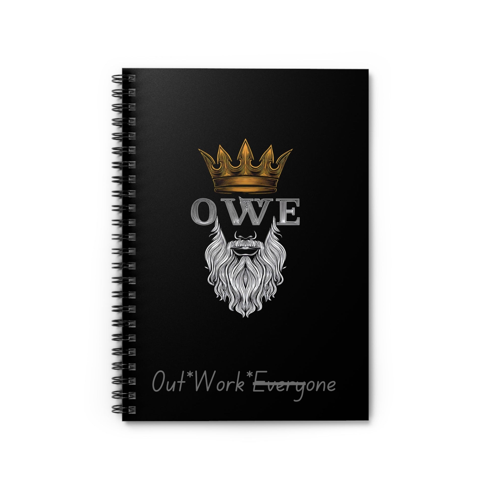 OWE Spiral Notebook – Plan. Grind. Execute. Repeat.* by Out.Work.Everyone – Paper products