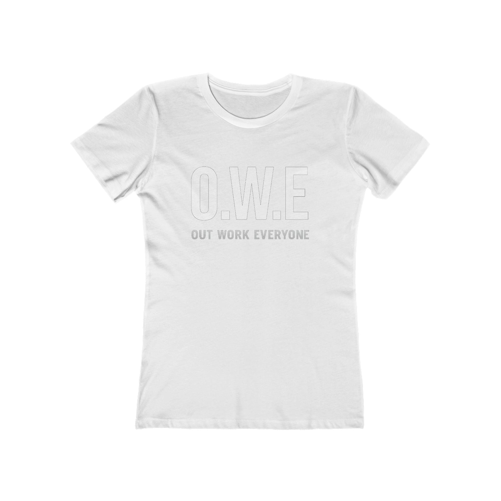 O.W.E. Women’s Empowerment Tee – “Out Work Everyone” Edition (Black) by Out.Work.Everyone – T-Shirt
