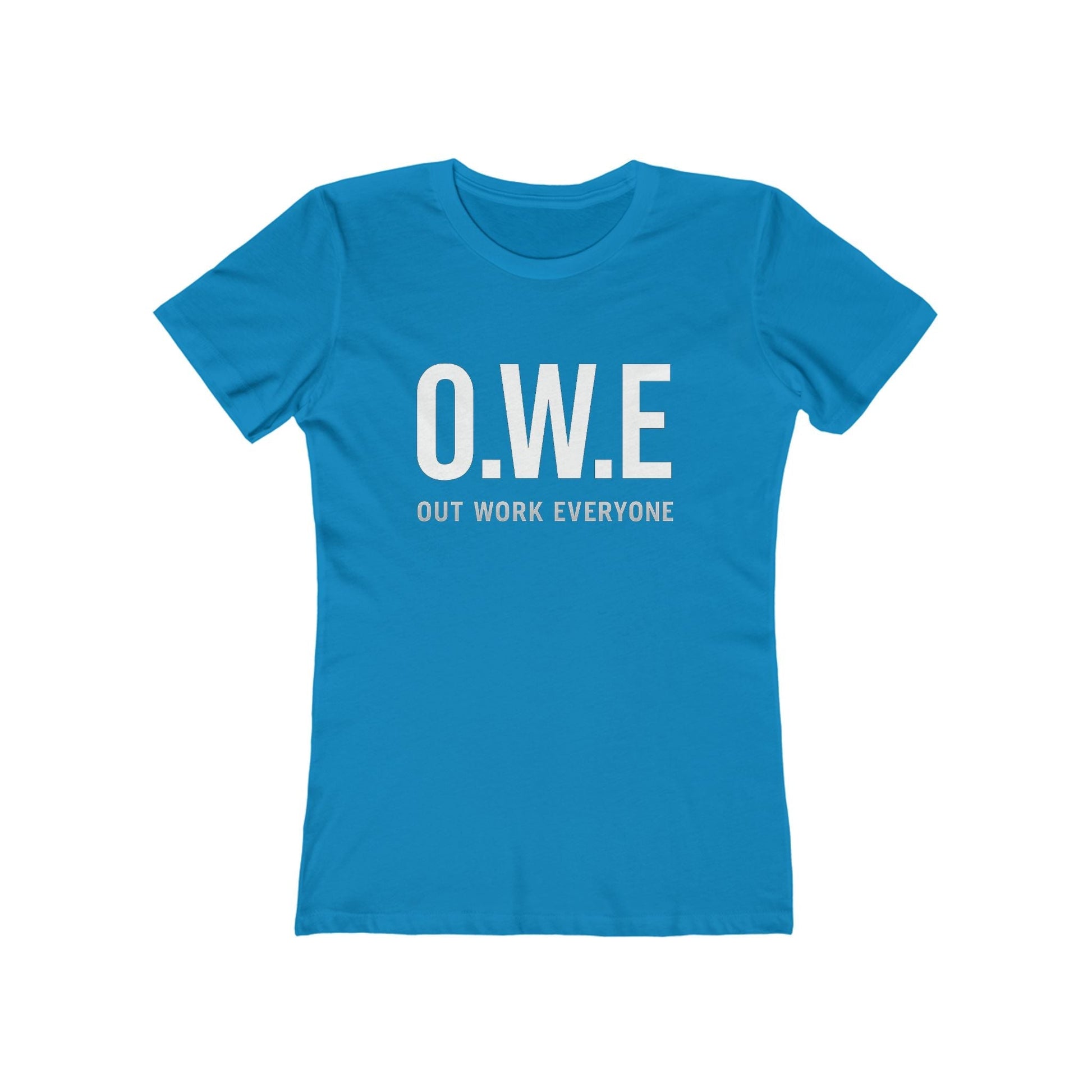 O.W.E. Women’s Empowerment Tee – “Out Work Everyone” Edition (Black) by Out.Work.Everyone – T-Shirt