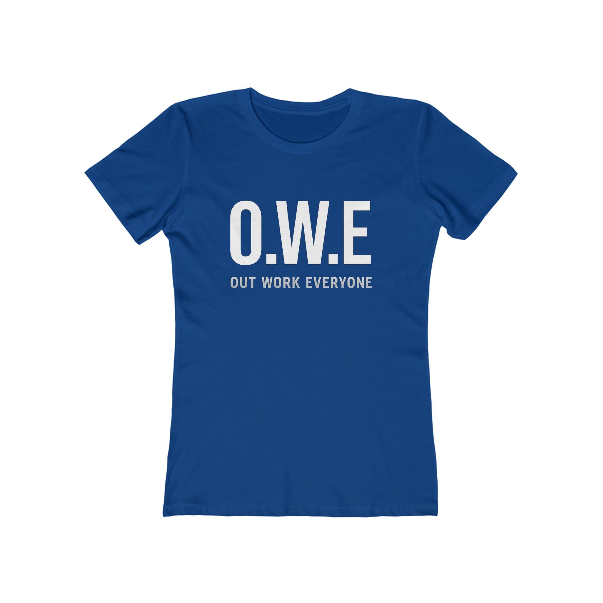 O.W.E. Women’s Empowerment Tee – “Out Work Everyone” Edition (Black) by Out.Work.Everyone – T-Shirt
