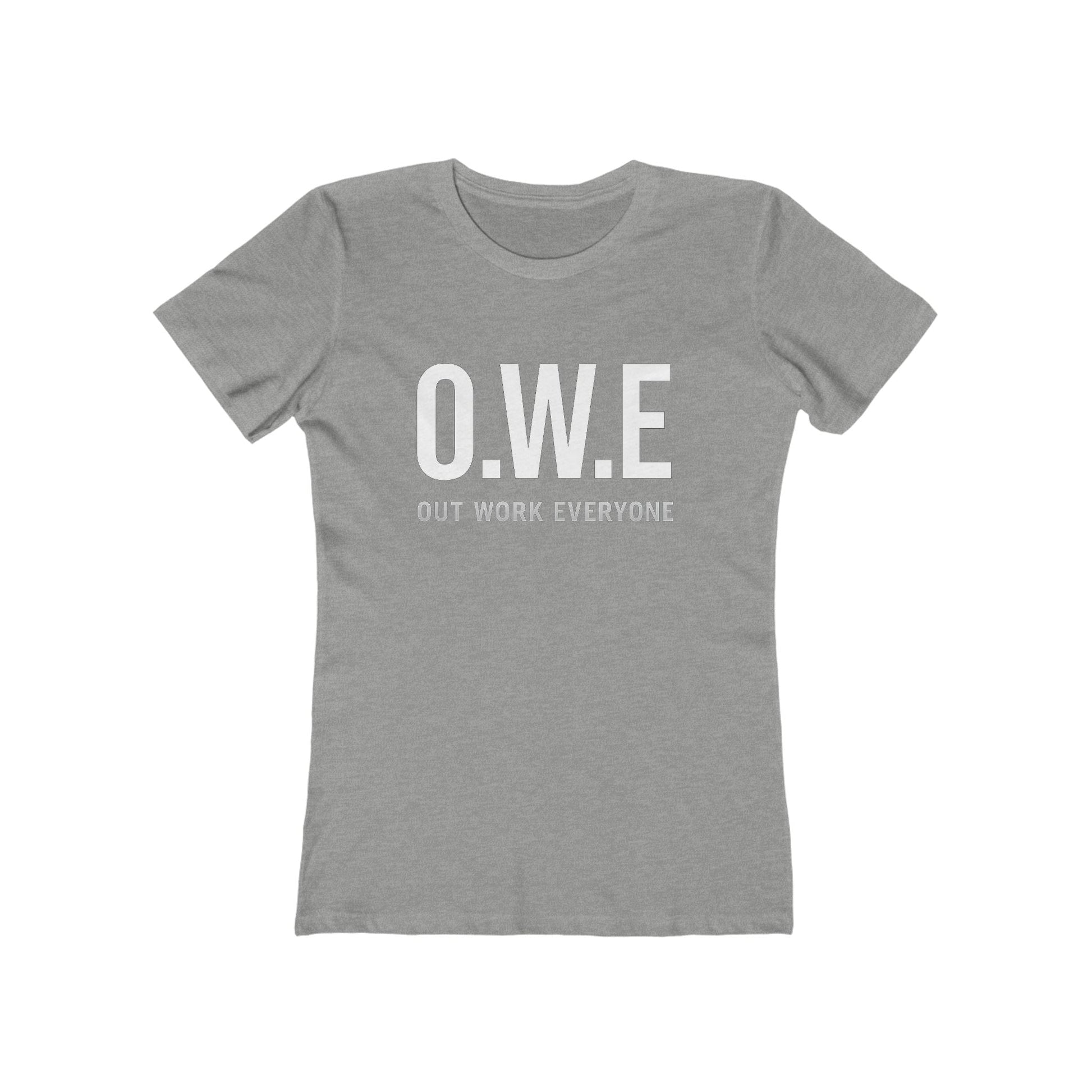 O.W.E. Women’s Empowerment Tee – “Out Work Everyone” Edition (Black) by Out.Work.Everyone – T-Shirt