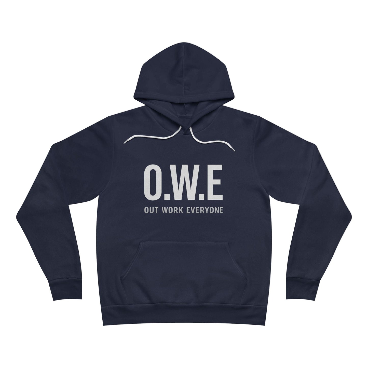 O.W.E. Women’s Hoodie – “Out Work Everyone” (Royal Blue) by Out.Work.Everyone – Hoodie
