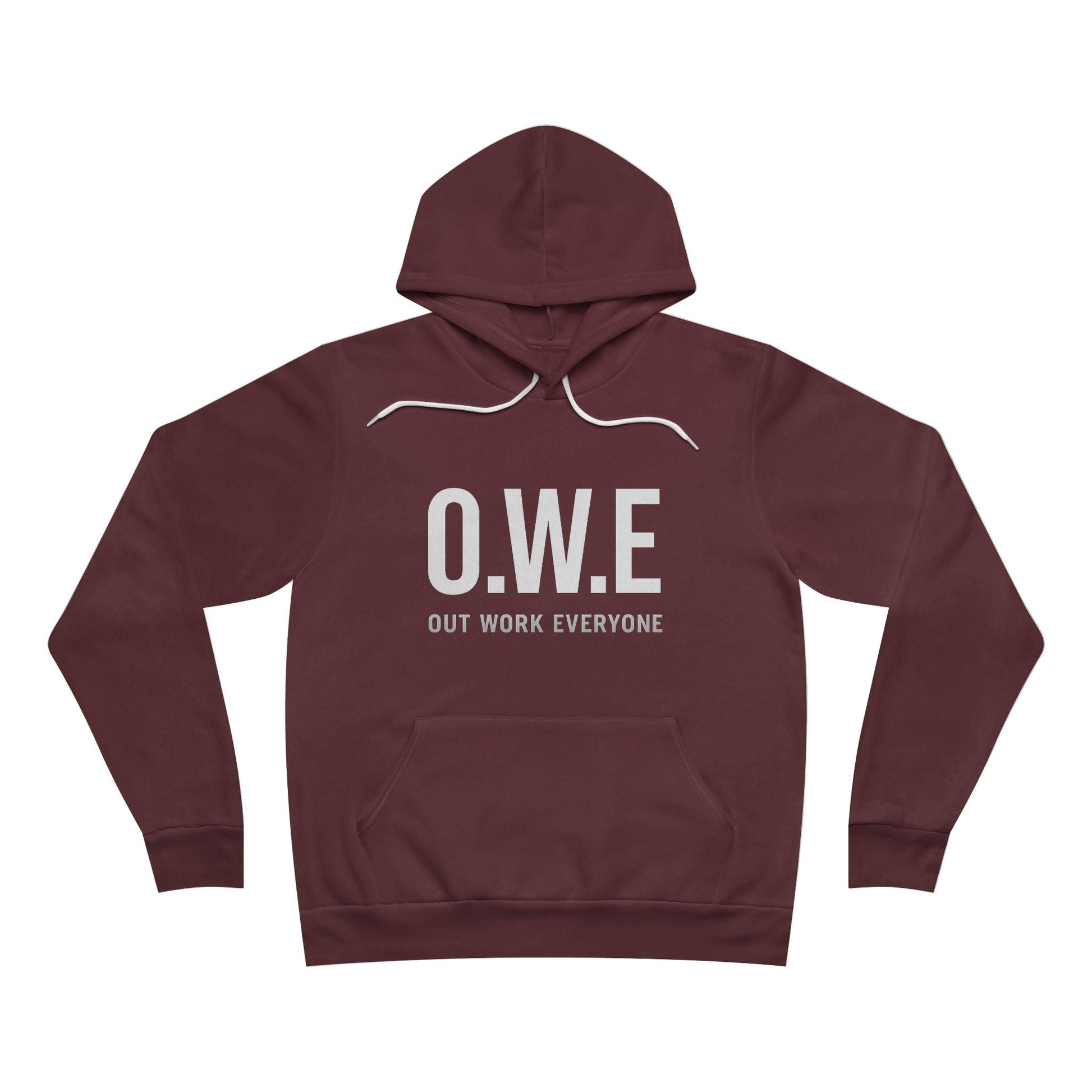 O.W.E. Women’s Hoodie – “Out Work Everyone” (Royal Blue) by Out.Work.Everyone – Hoodie