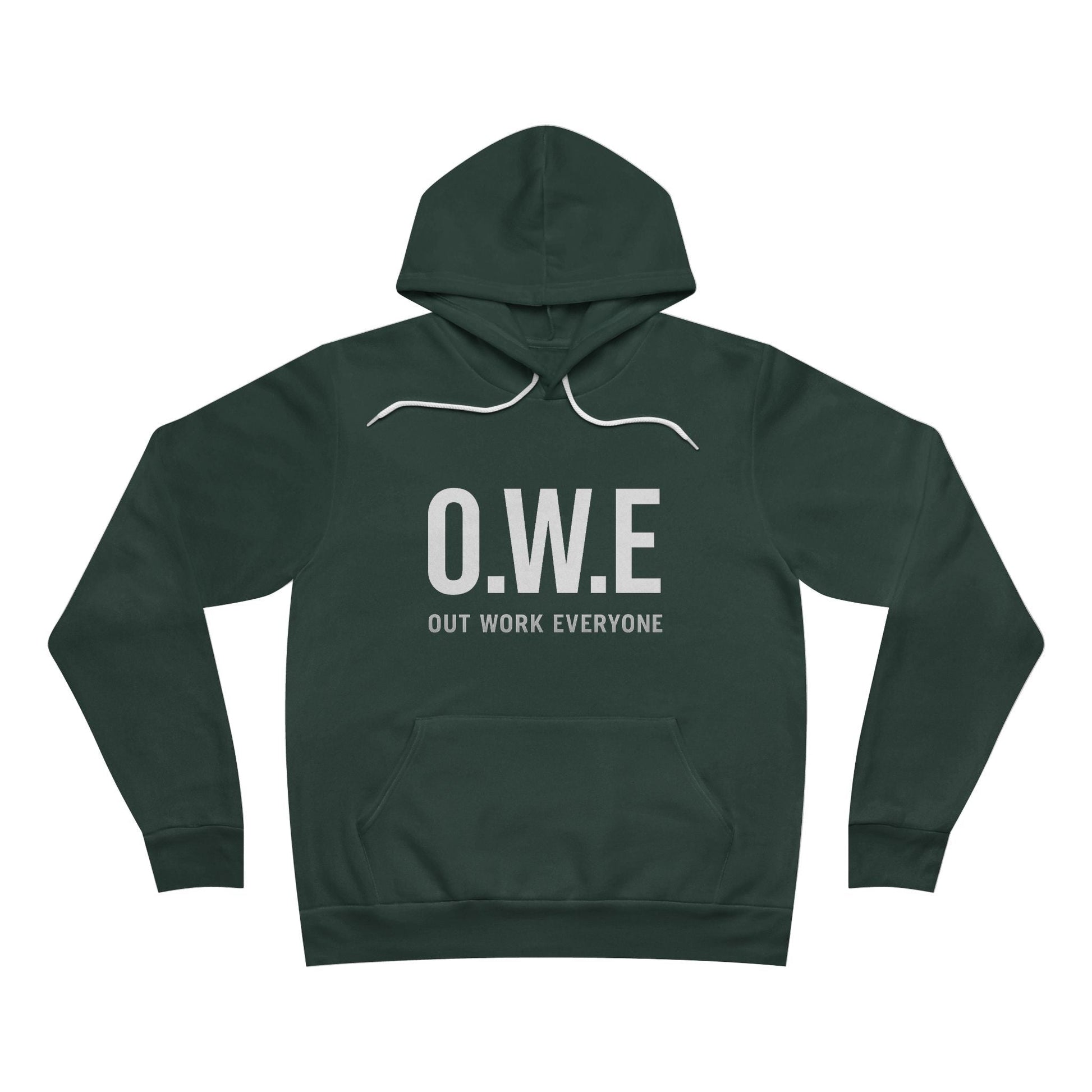 O.W.E. Women’s Hoodie – “Out Work Everyone” (Royal Blue) by Out.Work.Everyone – Hoodie