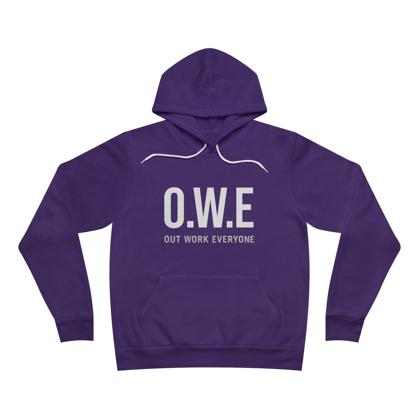 O.W.E. Women’s Hoodie – “Out Work Everyone” (Royal Blue) by Out.Work.Everyone – Hoodie