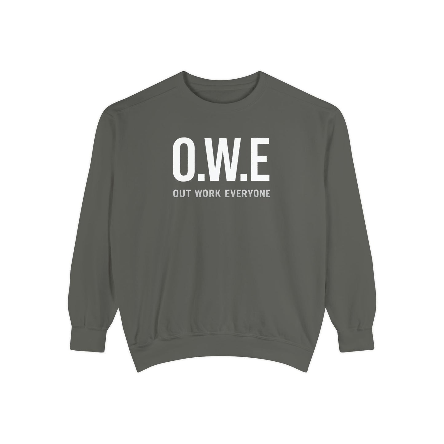 O.W.E. Women’s Sweatshirt – Streetwear Violet Edition by Out.Work.Everyone – Sweatshirt