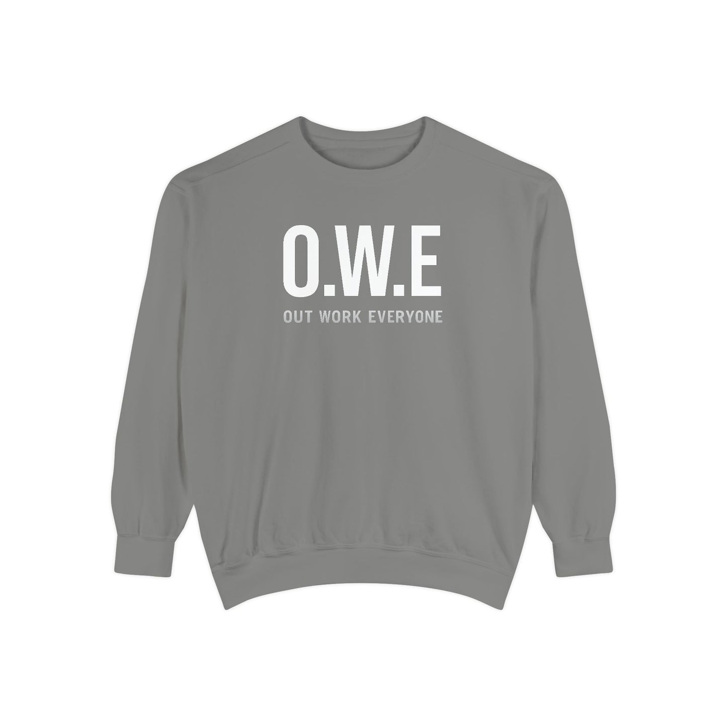 O.W.E. Women’s Sweatshirt – Streetwear Violet Edition by Out.Work.Everyone – Sweatshirt