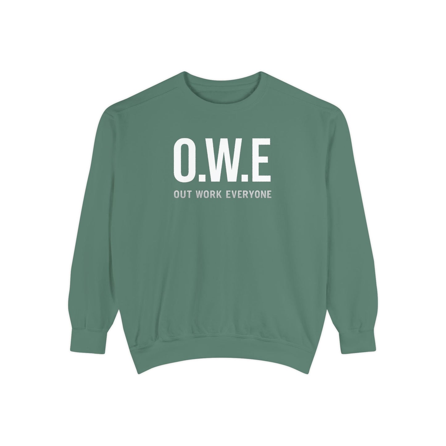 O.W.E. Women’s Sweatshirt – Streetwear Violet Edition by Out.Work.Everyone – Sweatshirt