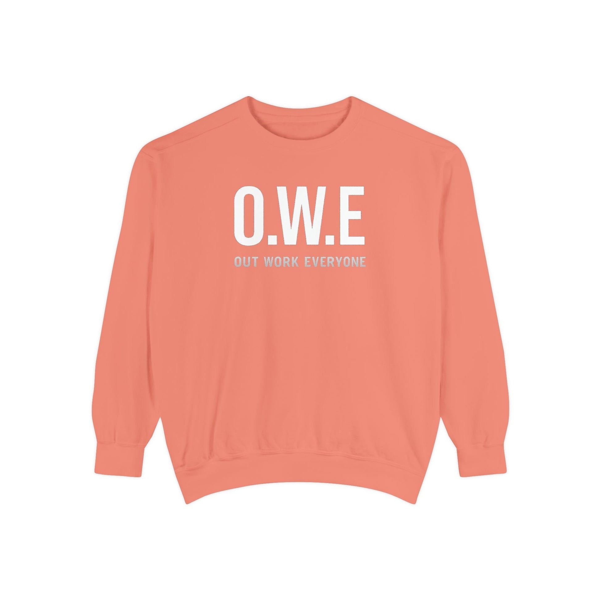 O.W.E. Women’s Sweatshirt – Streetwear Violet Edition by Out.Work.Everyone – Sweatshirt