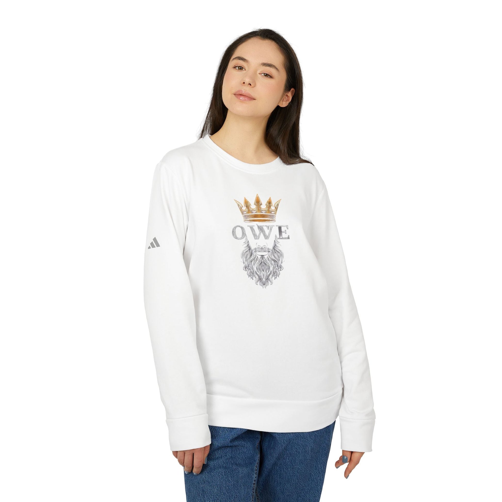 OWE x adidas Fleece Crewneck – Built for Work, Styled for Legacy* by Out.Work.Everyone – Sweatshirt