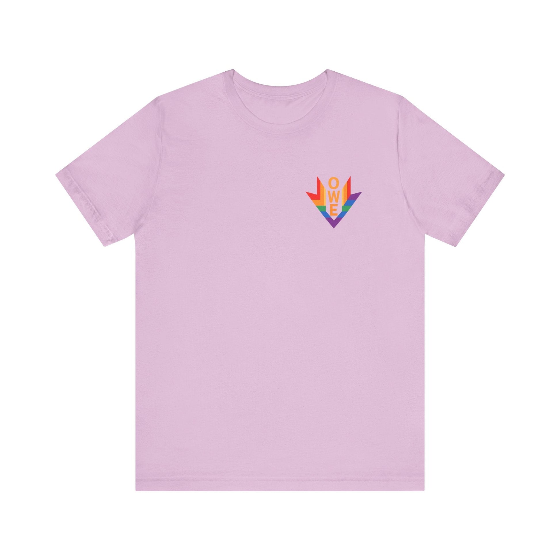 Pride Statement Tee – Unisex LGBTQ+ Shirt | Everyday Comfort by O.W.E. by Out.Work.Everyone – T-Shirt