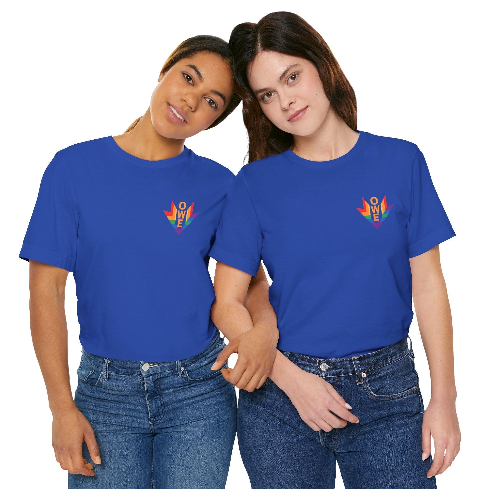Pride Statement Tee – Unisex LGBTQ+ Shirt | Everyday Comfort by O.W.E. by Out.Work.Everyone – T-Shirt