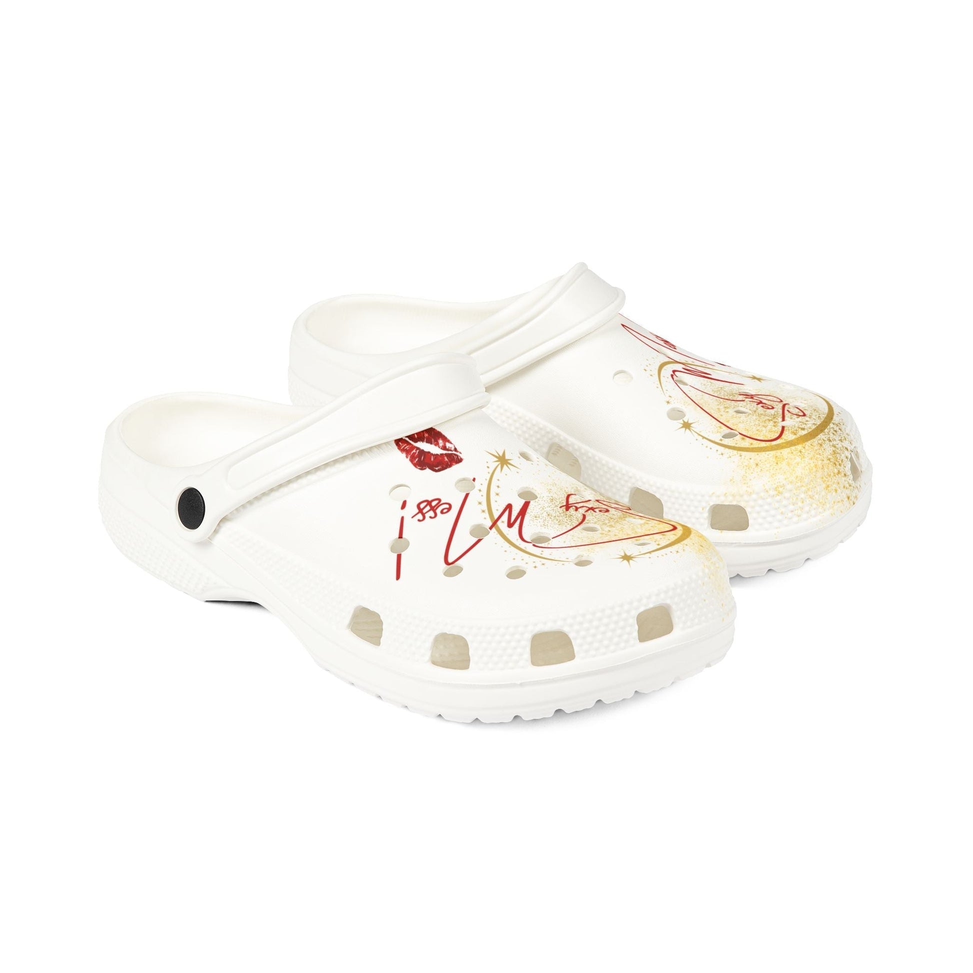 Sexy Mess! Glitter EVA Foam Shoes – Bold Comfort with Sparkle by Out.Work.Everyone – Shoes