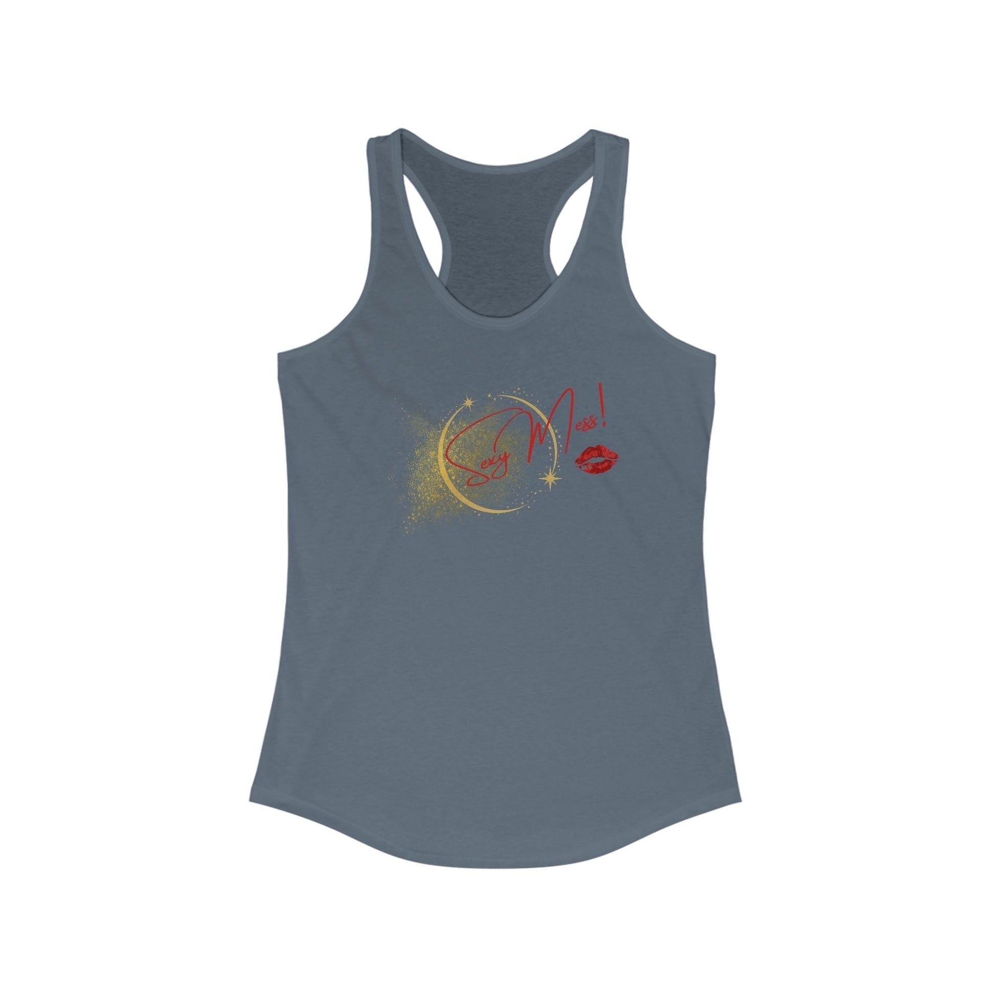 Sexy Mess Racerback Tank – Effortless Style with Attitude by Out.Work.Everyone – Tank Top