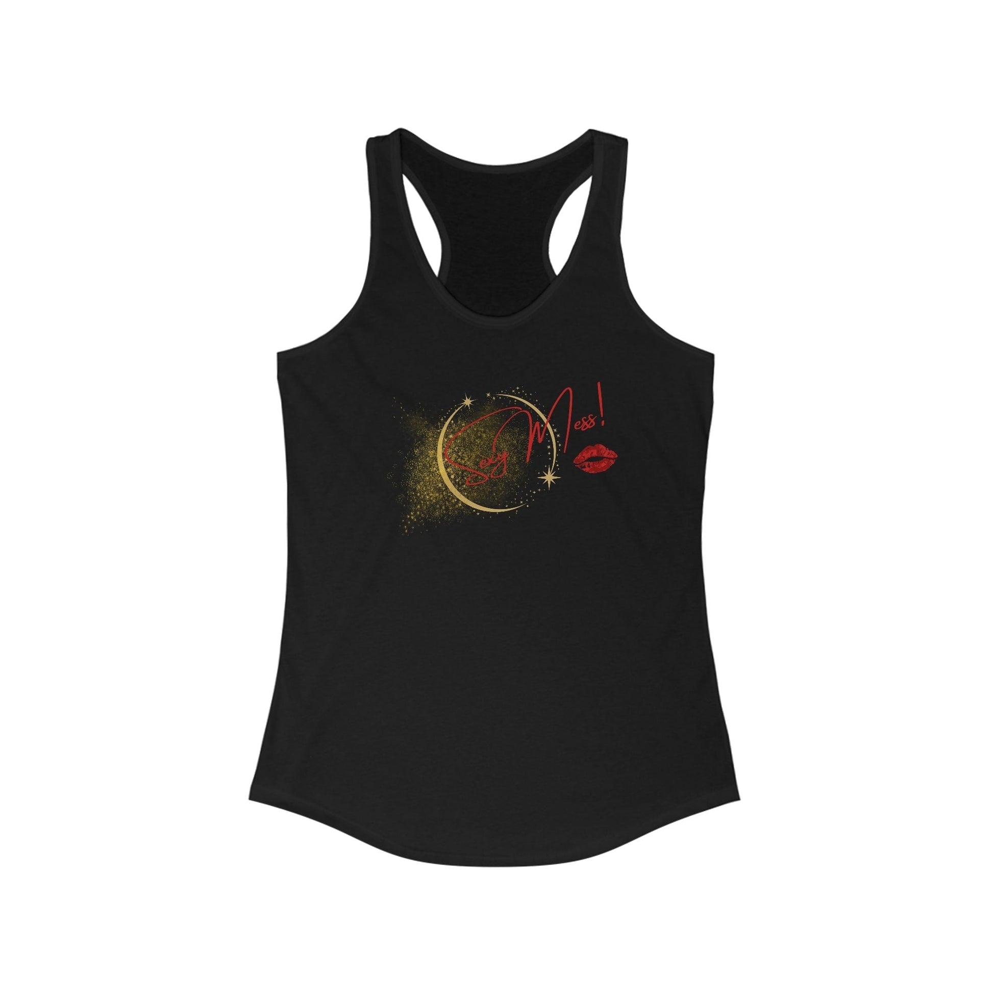 Sexy Mess Racerback Tank – Effortless Style with Attitude by Out.Work.Everyone – Tank Top