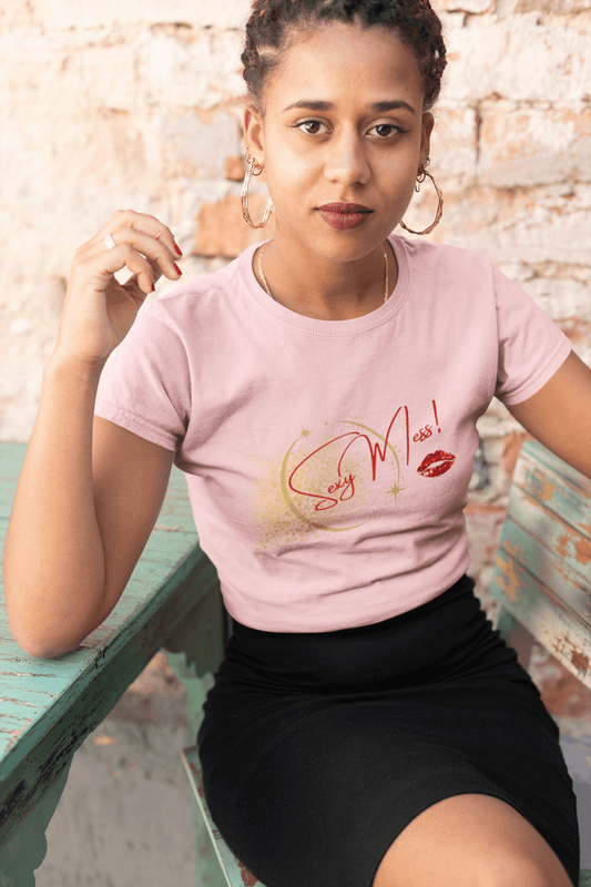 Sexy Mess! Signature Tee – Bold, Effortless, Unapologetic by Out.Work.Everyone – T-Shirt