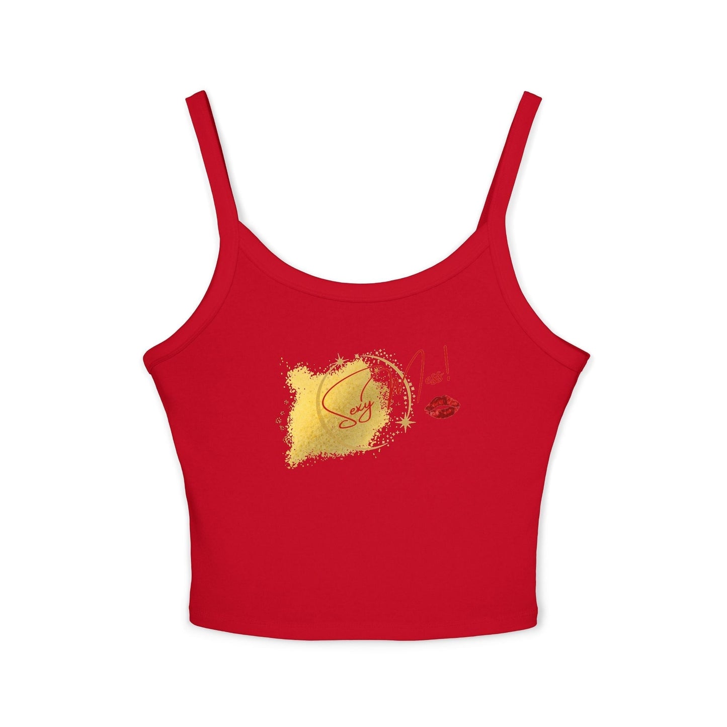 Sexy Mess Spaghetti Strap Tank – Flirty, Light & Made to Slay by Out.Work.Everyone – Tank Top