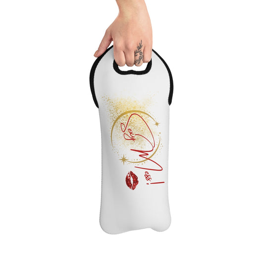 Sexy Mess Wine Tote – Glam, Grit & a Splash of Sass by Out.Work.Everyone – Accessories